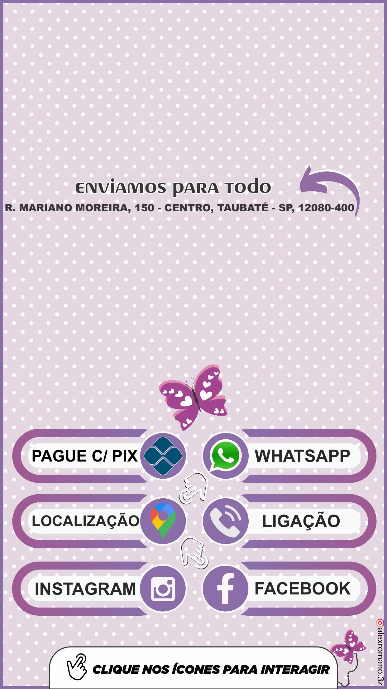Cartão digital do Charminho Brechó Infantil